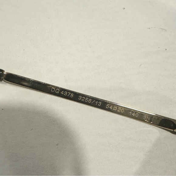 ☀️ Dolce & Gabbana ☀️ DG Cat-Eye Sunglasses NEW Havana - Picture 4 of 10